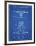 PP385-Blueprint Skateboard Trucks Patent Poster-Cole Borders-Framed Giclee Print