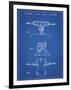 PP385-Blueprint Skateboard Trucks Patent Poster-Cole Borders-Framed Giclee Print