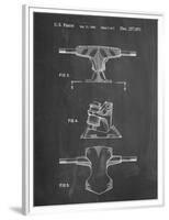 PP385-Chalkboard Skateboard Trucks Patent Poster-Cole Borders-Framed Premium Giclee Print