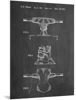 PP385-Chalkboard Skateboard Trucks Patent Poster-Cole Borders-Mounted Premium Giclee Print