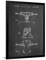 PP385-Chalkboard Skateboard Trucks Patent Poster-Cole Borders-Framed Premium Giclee Print