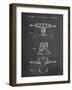 PP385-Chalkboard Skateboard Trucks Patent Poster-Cole Borders-Framed Giclee Print