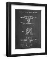 PP385-Chalkboard Skateboard Trucks Patent Poster-Cole Borders-Framed Giclee Print