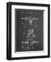 PP385-Chalkboard Skateboard Trucks Patent Poster-Cole Borders-Framed Giclee Print