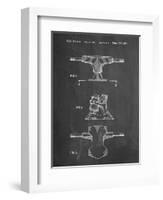 PP385-Chalkboard Skateboard Trucks Patent Poster-Cole Borders-Framed Giclee Print