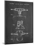 PP385-Chalkboard Skateboard Trucks Patent Poster-Cole Borders-Mounted Giclee Print