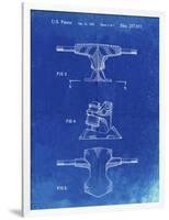 PP385-Faded Blueprint Skateboard Trucks Patent Poster-Cole Borders-Framed Premium Giclee Print