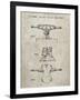 PP385-Sandstone Skateboard Trucks Patent Poster-Cole Borders-Framed Giclee Print