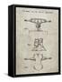 PP385-Sandstone Skateboard Trucks Patent Poster-Cole Borders-Framed Stretched Canvas