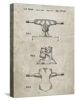 PP385-Sandstone Skateboard Trucks Patent Poster-Cole Borders-Stretched Canvas