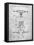 PP385-Slate Skateboard Trucks Patent Poster-Cole Borders-Framed Stretched Canvas