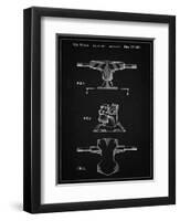 PP385-Vintage Black Skateboard Trucks Patent Poster-Cole Borders-Framed Giclee Print