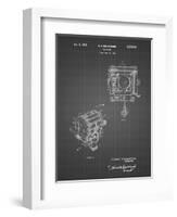 PP387-Black Grid Movie Set Lighting Patent Poster-Cole Borders-Framed Giclee Print