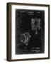 PP387-Black Grunge Movie Set Lighting Patent Poster-Cole Borders-Framed Giclee Print