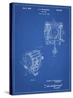 PP387-Blueprint Movie Set Lighting Patent Poster-Cole Borders-Stretched Canvas