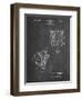 PP387-Chalkboard Movie Set Lighting Patent Poster-Cole Borders-Framed Giclee Print