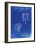 PP387-Faded Blueprint Movie Set Lighting Patent Poster-Cole Borders-Framed Giclee Print