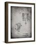 PP387-Faded Grey Movie Set Lighting Patent Poster-Cole Borders-Framed Giclee Print