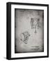 PP387-Faded Grey Movie Set Lighting Patent Poster-Cole Borders-Framed Giclee Print