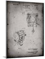 PP387-Faded Grey Movie Set Lighting Patent Poster-Cole Borders-Mounted Giclee Print