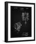 PP387-Vintage Black Movie Set Lighting Patent Poster-Cole Borders-Framed Giclee Print