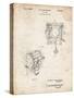 PP387-Vintage Parchment Movie Set Lighting Patent Poster-Cole Borders-Stretched Canvas