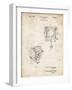 PP387-Vintage Parchment Movie Set Lighting Patent Poster-Cole Borders-Framed Giclee Print