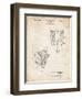 PP387-Vintage Parchment Movie Set Lighting Patent Poster-Cole Borders-Framed Giclee Print