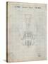 PP39 Antique Grid Parchment-Borders Cole-Stretched Canvas