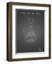 PP39 Black Grid-Borders Cole-Framed Giclee Print