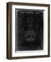 PP39 Black Grunge-Borders Cole-Framed Giclee Print