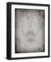 PP39 Faded Grey-Borders Cole-Framed Giclee Print