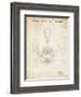 PP39 Vintage Parchment-Borders Cole-Framed Giclee Print
