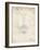 PP39 Vintage Parchment-Borders Cole-Framed Giclee Print