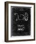 PP390-Black Grunge Motion Picture Camera 1932 Patent Poster-Cole Borders-Framed Giclee Print