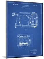 PP390-Blueprint Motion Picture Camera 1932 Patent Poster-Cole Borders-Mounted Giclee Print