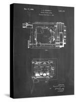 PP390-Chalkboard Motion Picture Camera 1932 Patent Poster-Cole Borders-Stretched Canvas