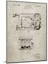 PP390-Sandstone Motion Picture Camera 1932 Patent Poster-Cole Borders-Mounted Giclee Print