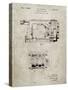 PP390-Sandstone Motion Picture Camera 1932 Patent Poster-Cole Borders-Stretched Canvas