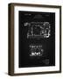 PP390-Vintage Black Motion Picture Camera 1932 Patent Poster-Cole Borders-Framed Giclee Print