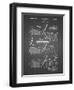 PP4 Black Grid-Borders Cole-Framed Giclee Print
