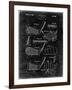 PP4 Black Grunge-Borders Cole-Framed Giclee Print