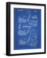 PP4 Blueprint-Borders Cole-Framed Giclee Print