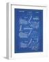 PP4 Blueprint-Borders Cole-Framed Giclee Print