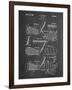 PP4 Chalkboard-Borders Cole-Framed Giclee Print