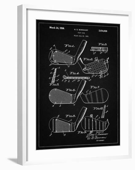 PP4 Vintage Black-Borders Cole-Framed Giclee Print