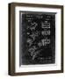 PP40 Black grunge-Borders Cole-Framed Giclee Print