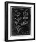 PP40 Black grunge-Borders Cole-Framed Giclee Print