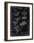 PP40 Black grunge-Borders Cole-Framed Giclee Print