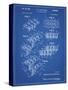 PP40 Blueprint-Borders Cole-Stretched Canvas